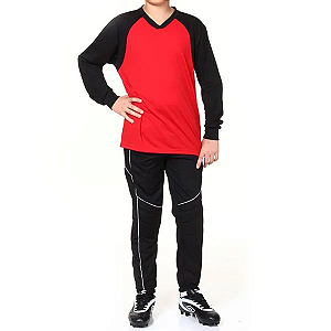 Calca Goleiro Classic Infantil Preto/bran P Kanxa