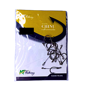 Pc Anzol Chinu 3 Encastoado S/g C/10 Mt Fish