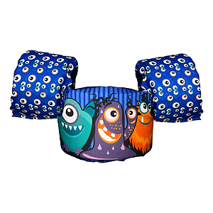 Colete Infantil Monstrinhos Homol Ate 25kg Ativa