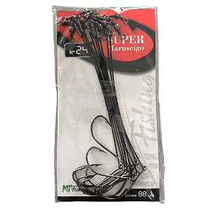 Pc Anzol Super Maruseigo 24 Encastoado C/g C/05 Mt