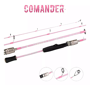 Vara Comander V S561 1.71m 8-17lb Rosa Mol Albatro