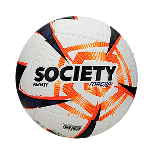 Bola Society Mag11a R2 Xxvi Branco/roxo/laranj Pen