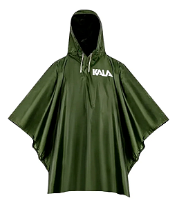 Poncho/lona/capa De Chuva Verde Gg 1.30m Kala