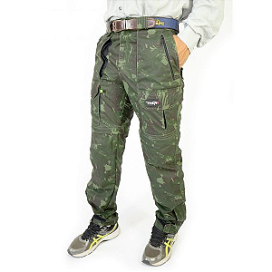 Calca Bermuda Masculina Camuflada Verde 48 Mtk
