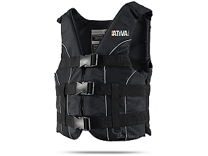 Colete Ativa 55 Homologado Eg Acima 110kg Pret