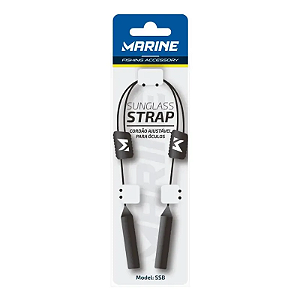 Cordao Ajustavel P/ Oculos Soar Preto Marine Sport