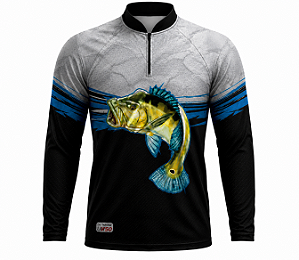 Camisa Masculina Uv 50 Tucunare 02 Azul G Nortrek