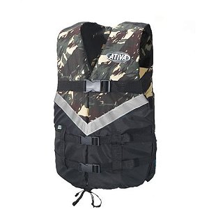 Colete 050kg Canoa Novo Camuflado Ativa