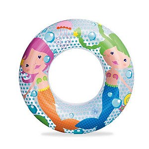 Boia Circular Inflavel Sereia 51cm Ntk