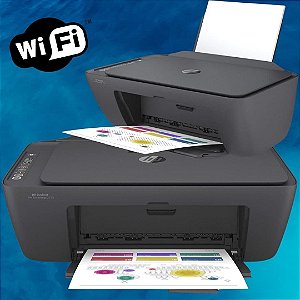 Impressora Multifuncional HP Deskjet Ink Advantage 2774 7FR22A, Colorida, Fotográfica, Adesivos, Vinil, Wi-fi, Bluetooth, bivolt
