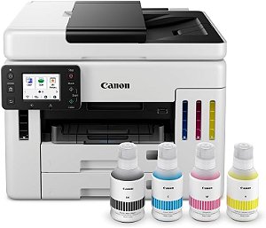 Impressora Multifuncional Canon Maxify GX7110, Duplex Impressão, bivolt, tanque de tinta