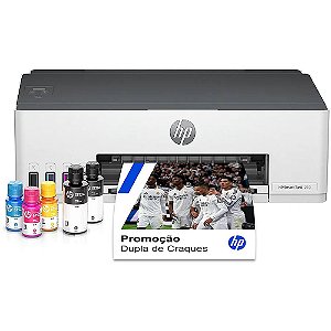 Impressora HP Smart Tank 210, Conexão Wi-Fi, USB, rendimento: 12.000 páginas, função única impressão