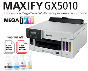 Impressora Maxify GX5010, com tintas pigmentadas, dupléx automático
