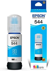 Garrafa de Tinta para Ecotank Ciano T544 - T54422-BR - Epson - CX 1 UN