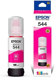 Garrafa de Tinta para Ecotank Magenta T544 - T54432-BR - Epson - CX 1 UN