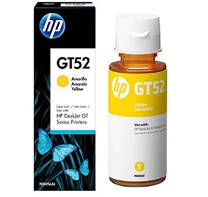 Garrafa de Tinta Original Amarela HP GT52 (M0H56AL) Smart Tank 584, HP - CX 1 UN
