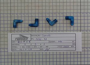 CONEXÃO "L" - AN822-3D