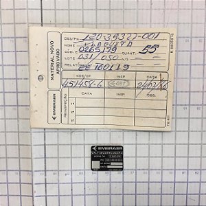 PLAQUETA - 120-35327-001
