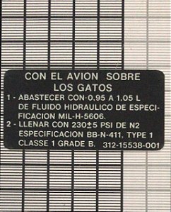 PLAQUETA - 312-15538-001