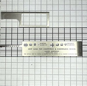 MEDIDOR REBITE CHERRY - 269C3 (12-00217)