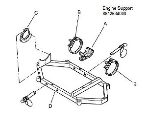 Engine Support - 8812634000