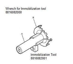 Wrench and immobilization tool - 8816082000