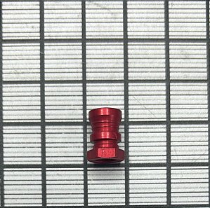 PORCA HI-LOCK ALUMINIO VERMELHO - HL70-5