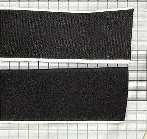 VELCRO MACHO E FEMEA / PRETA 50MM