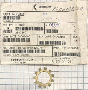 ARRUELA - A7AA13D36A