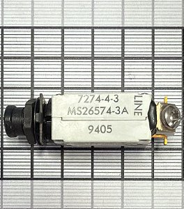 DISJUNTOR 3 AMP - MS26574-3A