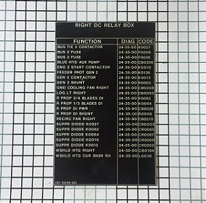PLAQUETA - 120-30249-001
