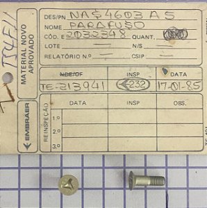 PARAFUSO - NAS4603A5