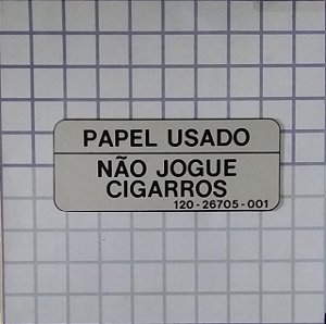 PLAQUETA - 120-26705-001