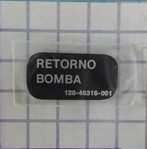 PLAQUETA - 120-46316-001