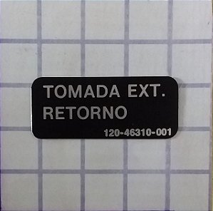 PLAQUETA - 120-46310-001