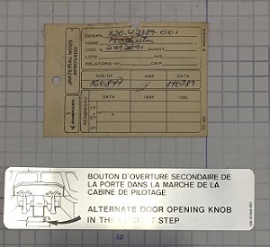 PLAQUETA - 120-47389-001