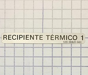 PLAQUETA - 120-36621-001