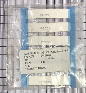 THERMOFIT TUBING - TMS-SCE-2.5K-1/4-2.0-4