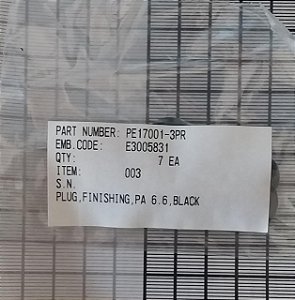 PLUG - PE17001-3PR