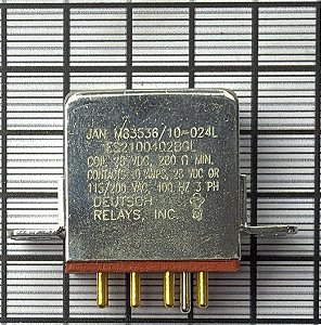 RELÉ 24V 10A - M83536/10-024L