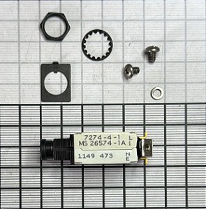 DISJUNTOR 1 AMP - MS26574-1A (7274-2-1)