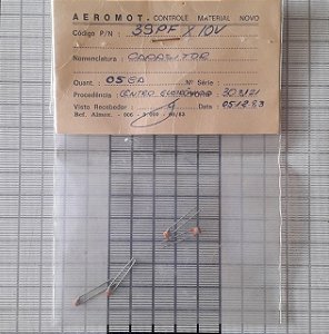 CAPACITOR - 39PFX10V