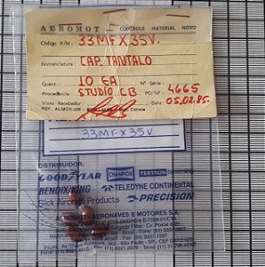 CAPSULA TANTALO - 33MFX35V