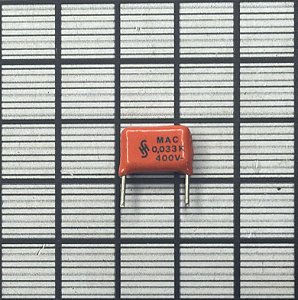 CAPACITOR -  0033X400V   ( 0.033X400V  )