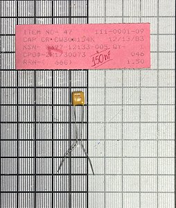 CAP MC. 15UF - 111-0001-09