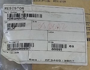 RESISTOR - PE95104R470J