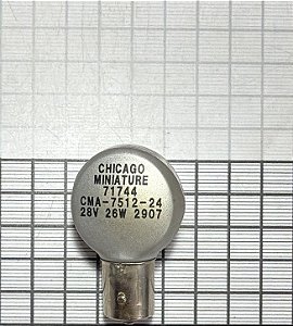 LÂMPADA ESPELHADA 24V - A7512-24 (MS25309-7512 / WL-A-7512-24)