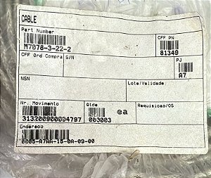 CABLE - M7078-3-22-2