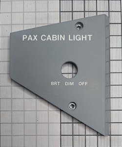 ACRYLIC INSCRIPTION - 120-30181-001