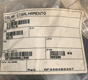 COLAR CISALHAMENTO - HL87DU-6
